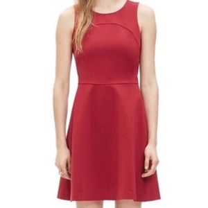 Madewell sleeveless dress red